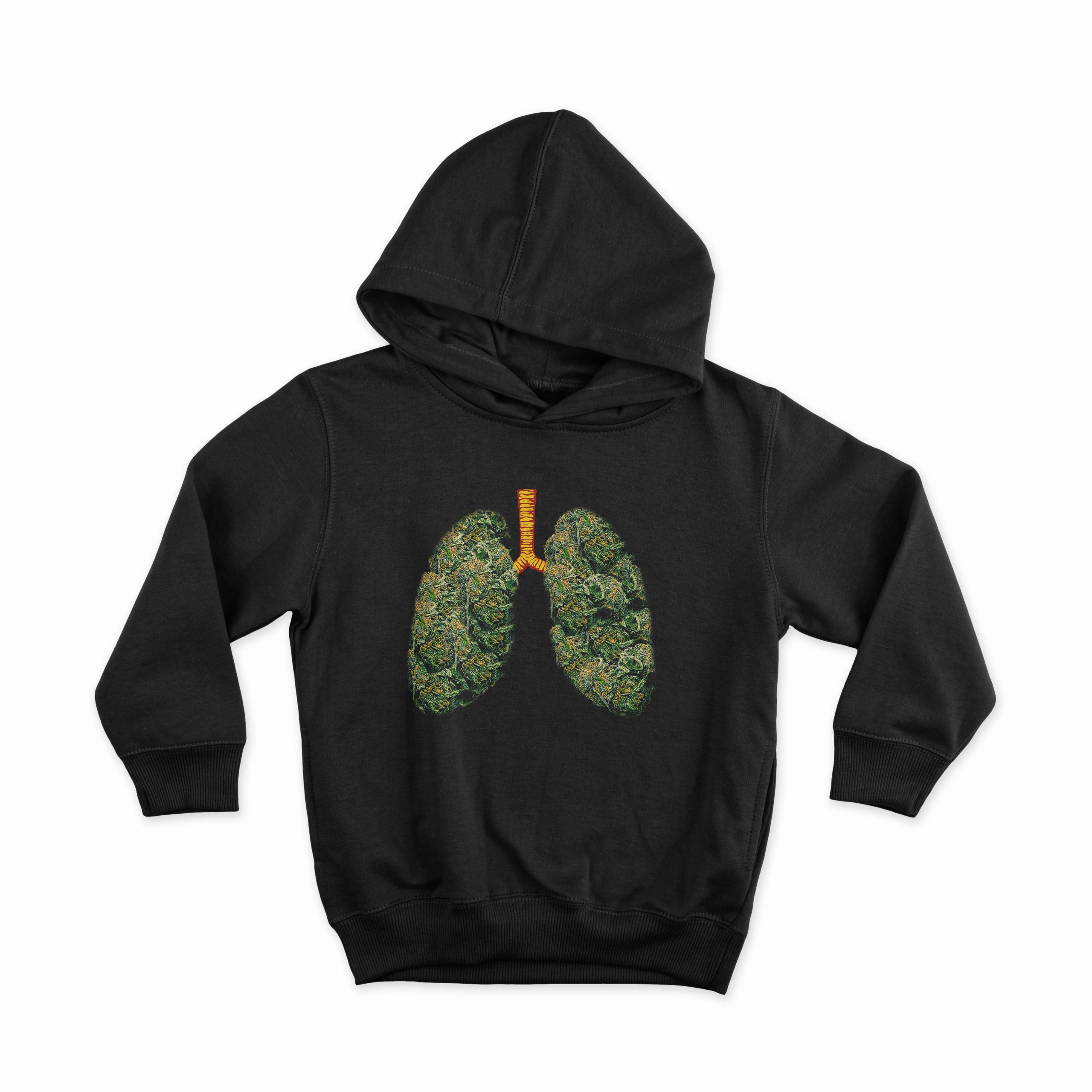 Funny Weed Lung Marijuana Bud Hoodie Sweatshirt