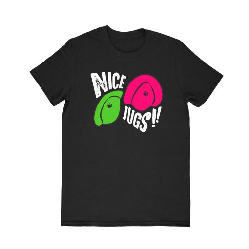 nice jugs! rock climbing t-shirt
