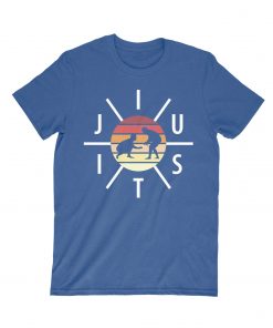 blue jiujitsu shirt