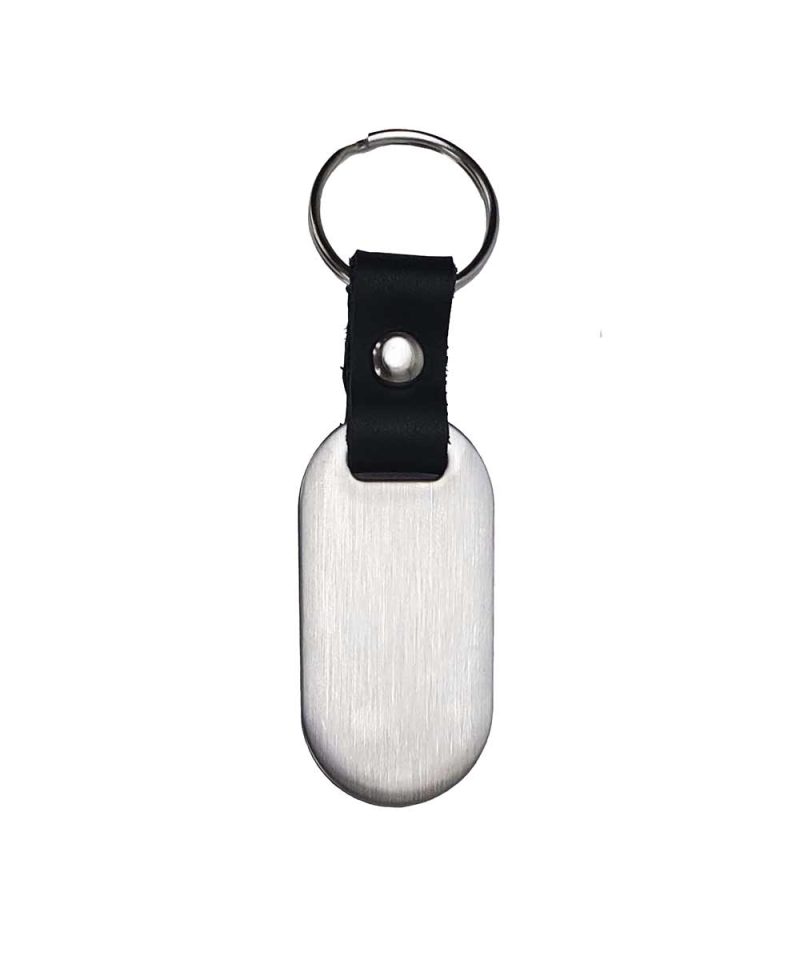 blank stainless keychain