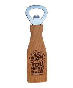 wooden bottle opener