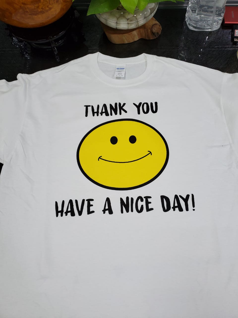 Thank You, Have a Nice Day Gag T-Shirt - Image 3