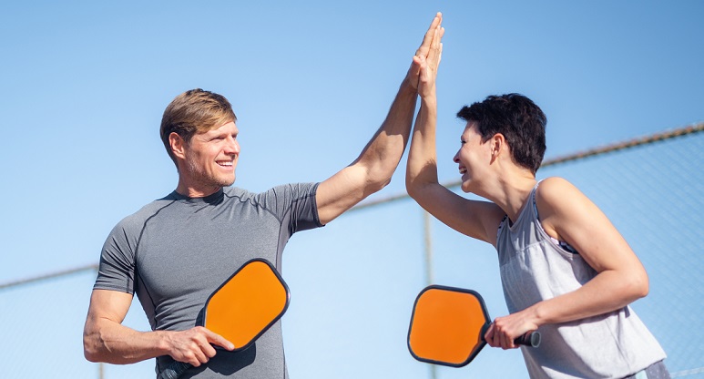 teamups are fun in pickleball