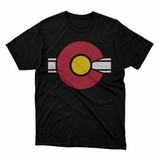 Colorado Flag Vintage T-Shirt