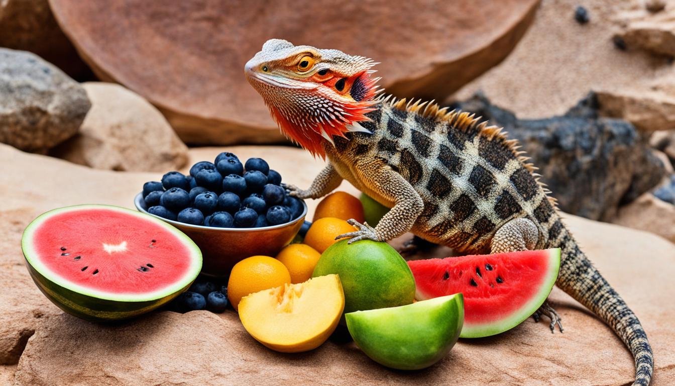 safe fruits for bearded dragons