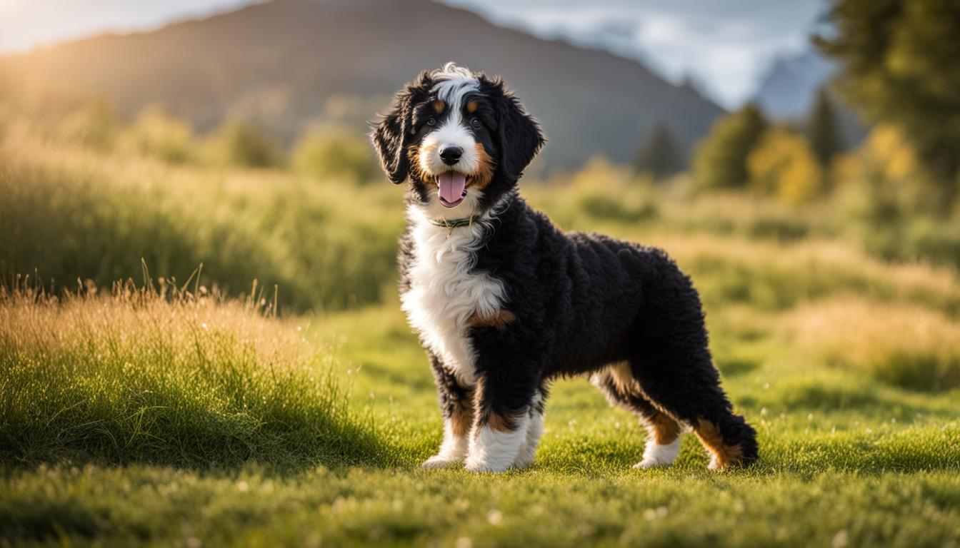 F2 Mini Bernedoodle