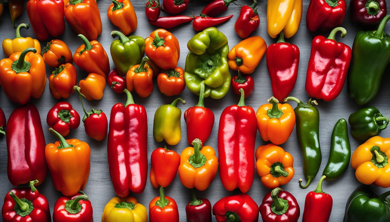 history of capsicums