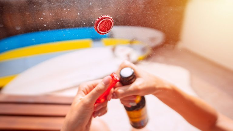 How to Open a Bottle Without a Bottle Opener