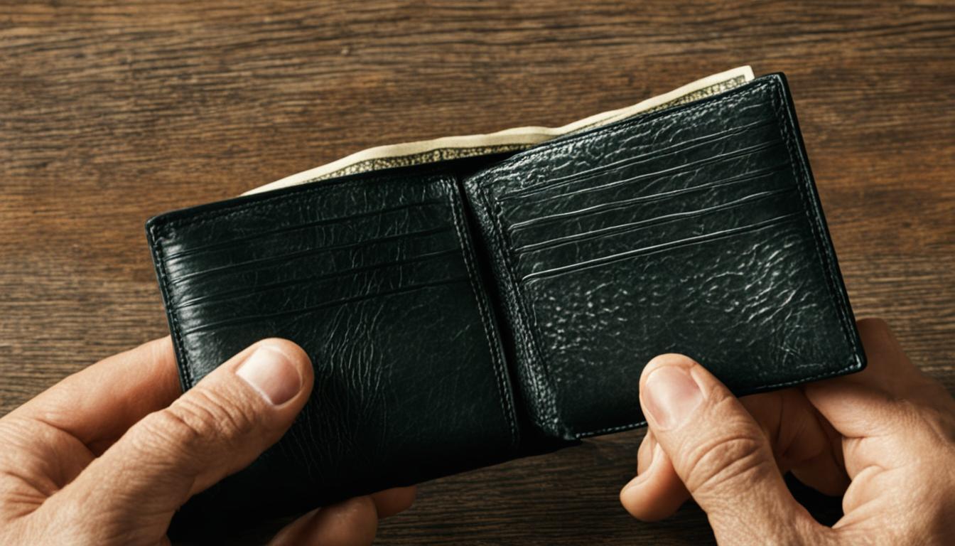 how to clean leather wallet