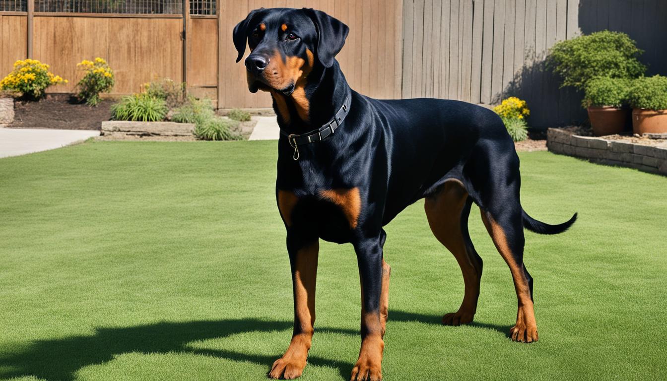 doberman rottweiler