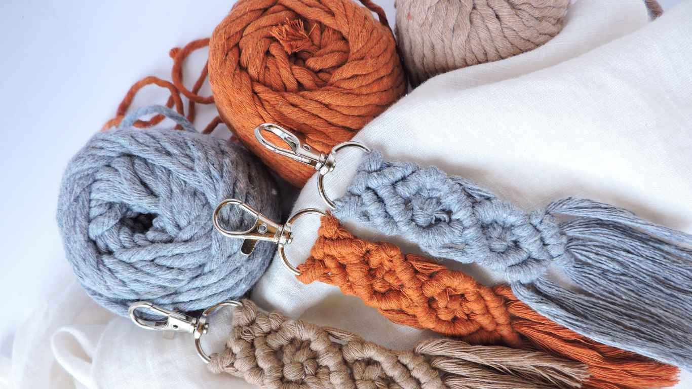 Macramé Keychain