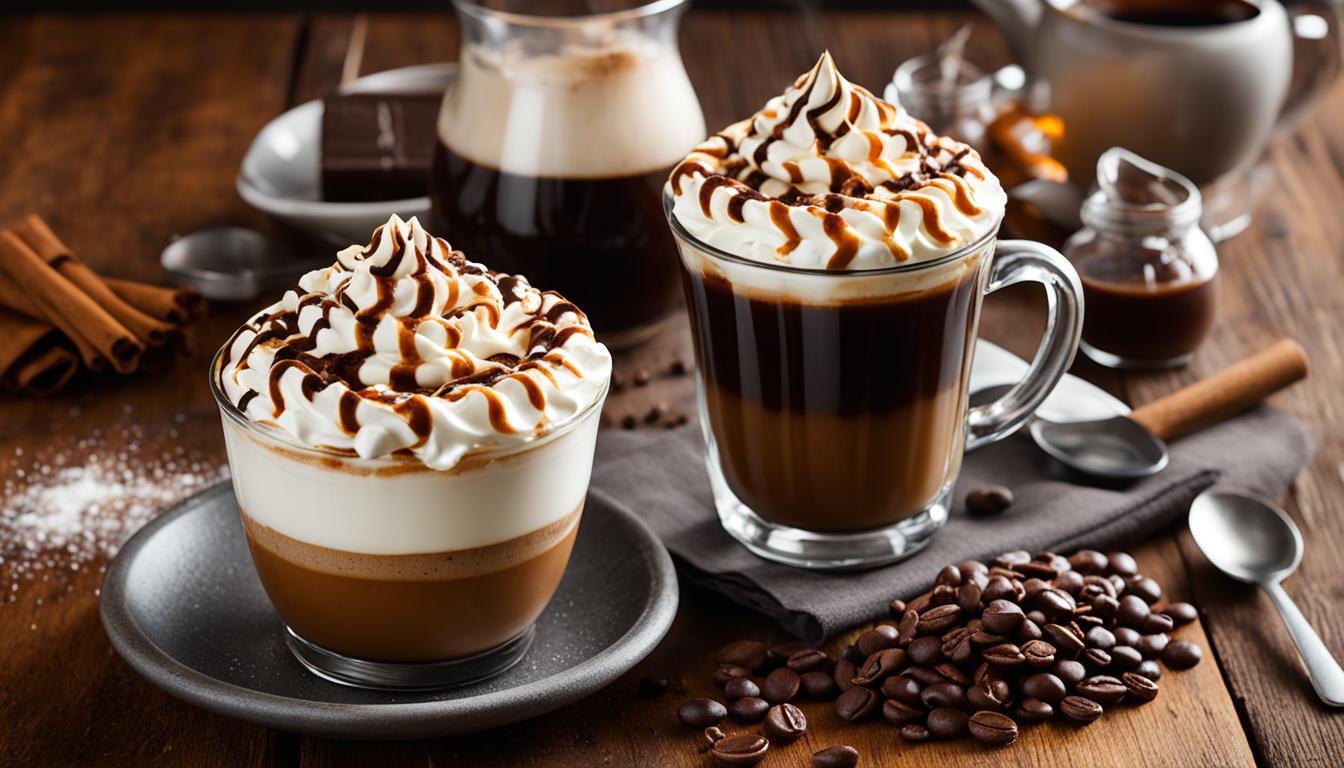 toppings for breve coffee