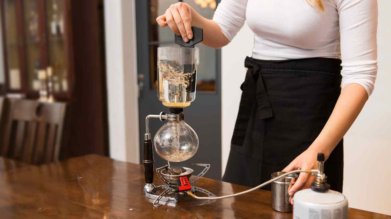 siphon coffee maker