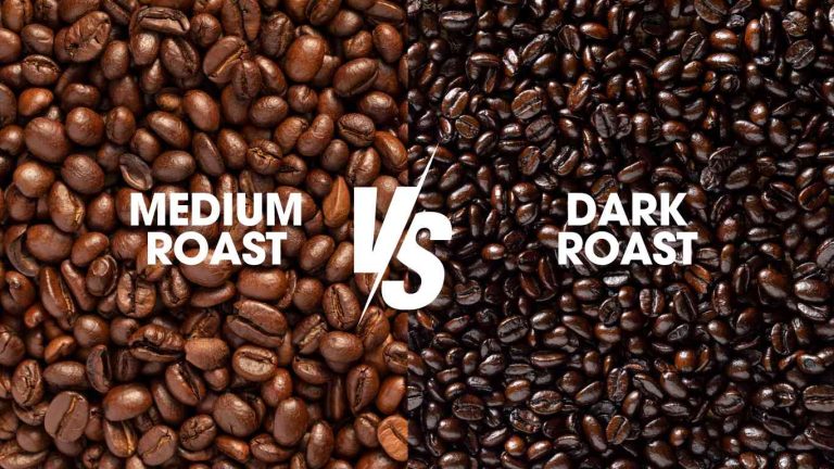 medium vs dark roast coffee