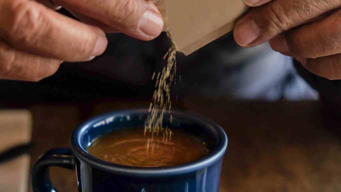 Adding Brown Sugar to Coffee