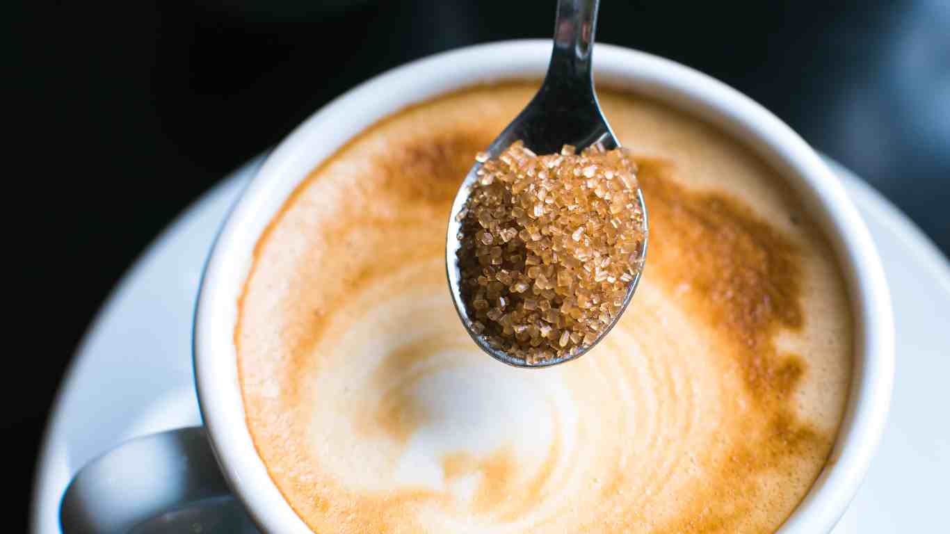 Brown Sugar In Coffee