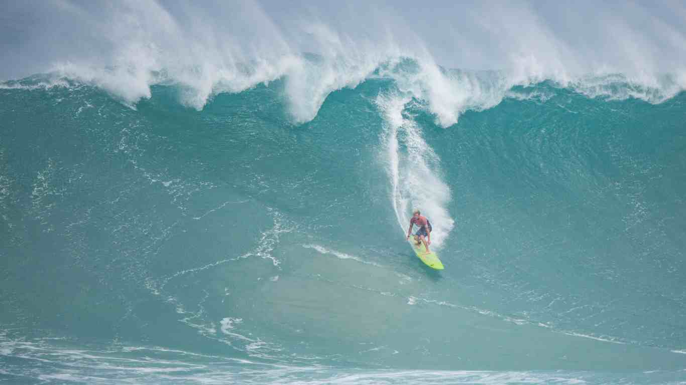 Hawaii's Historic Big Wave