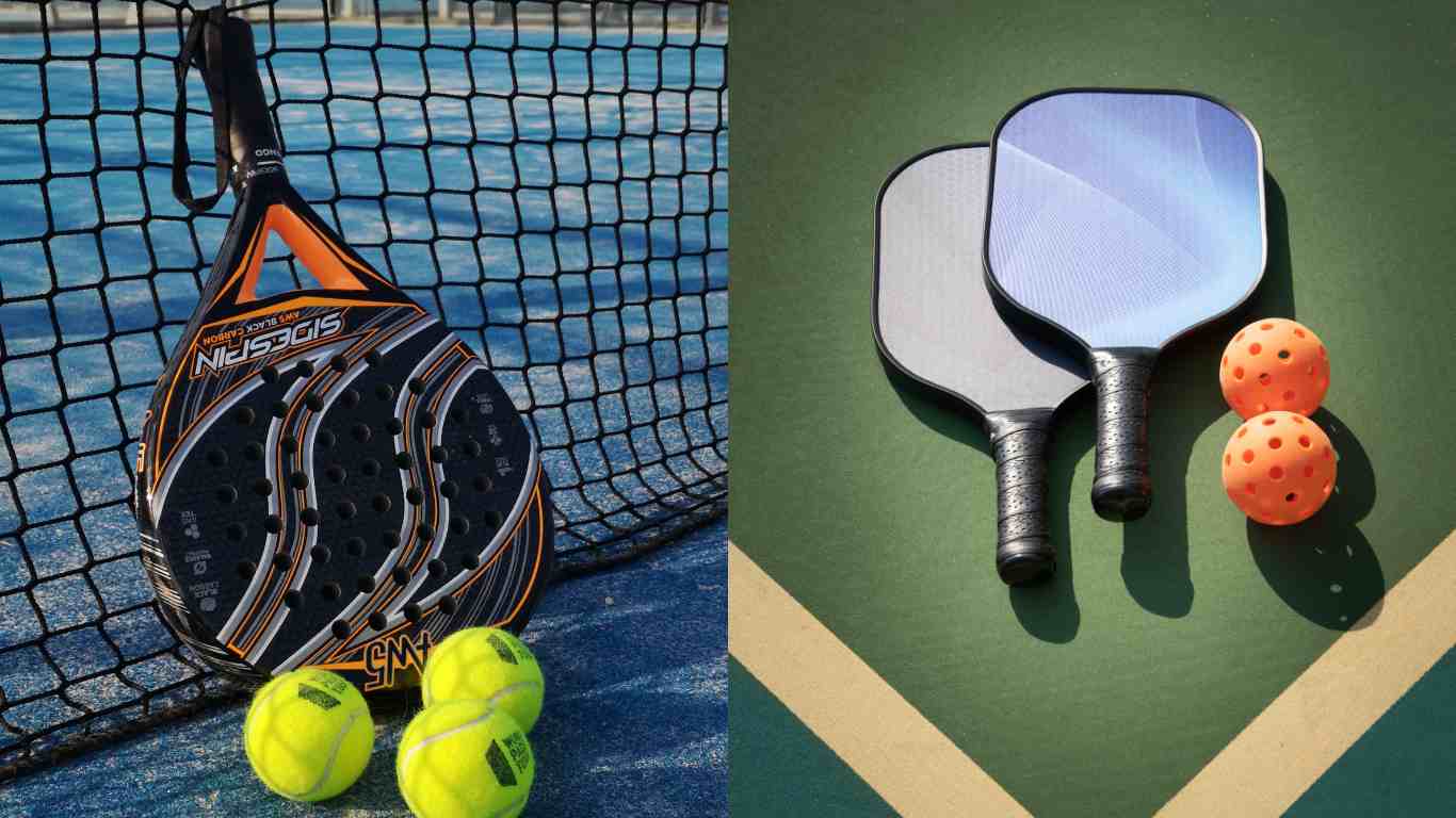 paddle ball vs pickleball
