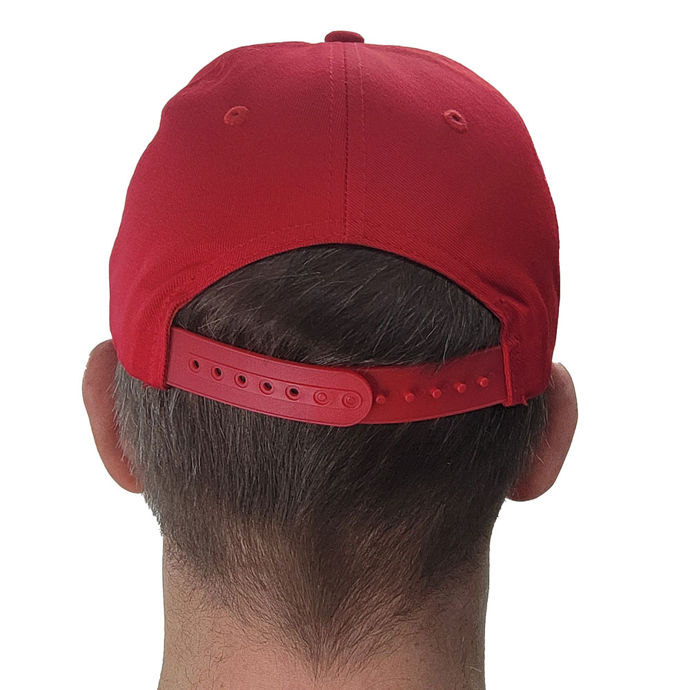 Personalized Custom Designed Cotton Snapback Hat, Flat Bill - Image 7