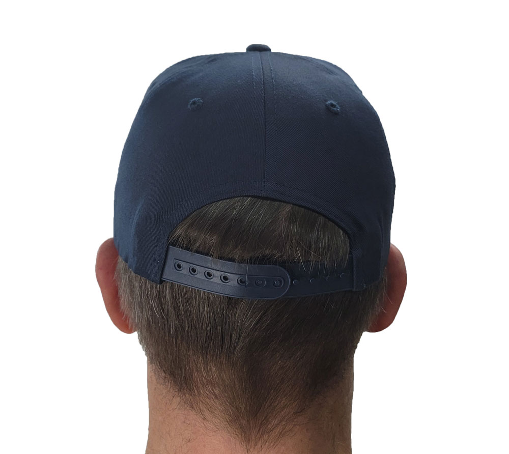 Personalized Custom Designed Cotton Snapback Hat, Flat Bill - Image 10
