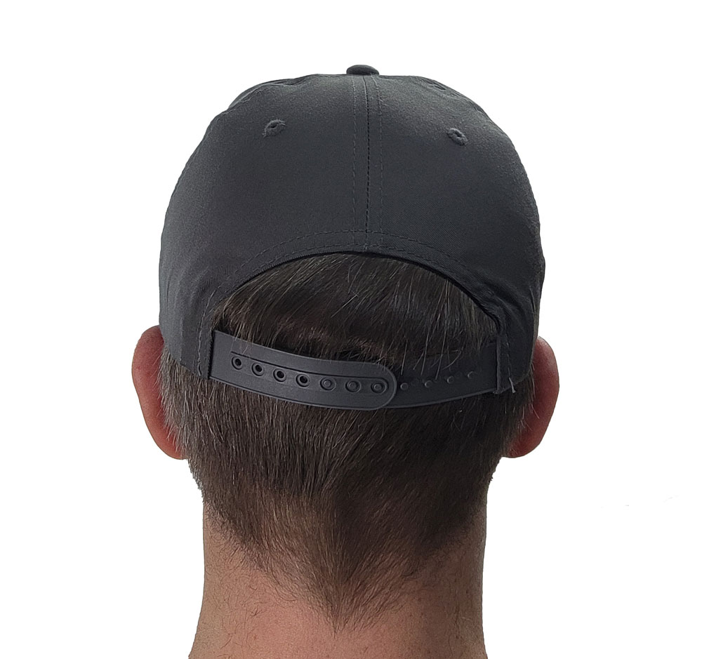 charcoal hat from back