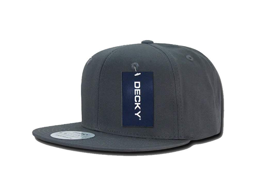 Personalized Custom Designed Cotton Snapback Hat, Flat Bill - Image 12