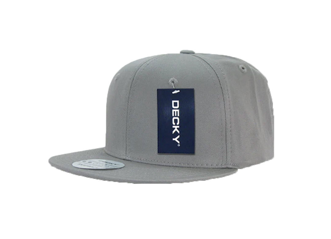light gray decky hat