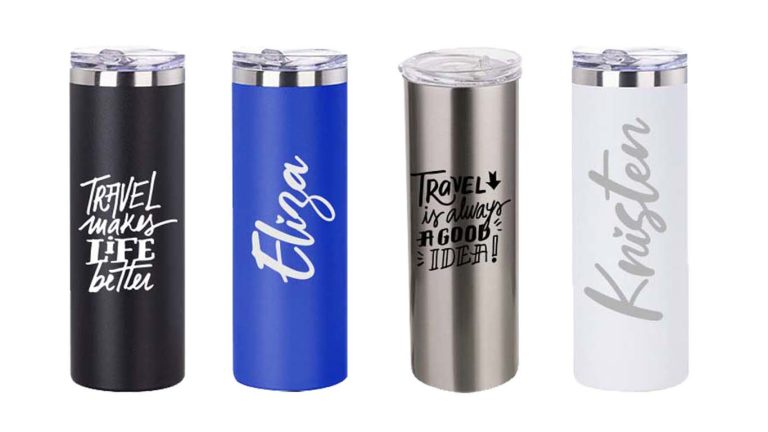 laser engraved tumblers