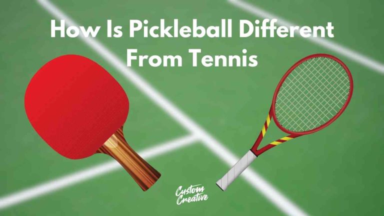 How is Pickleball Different from Tennis