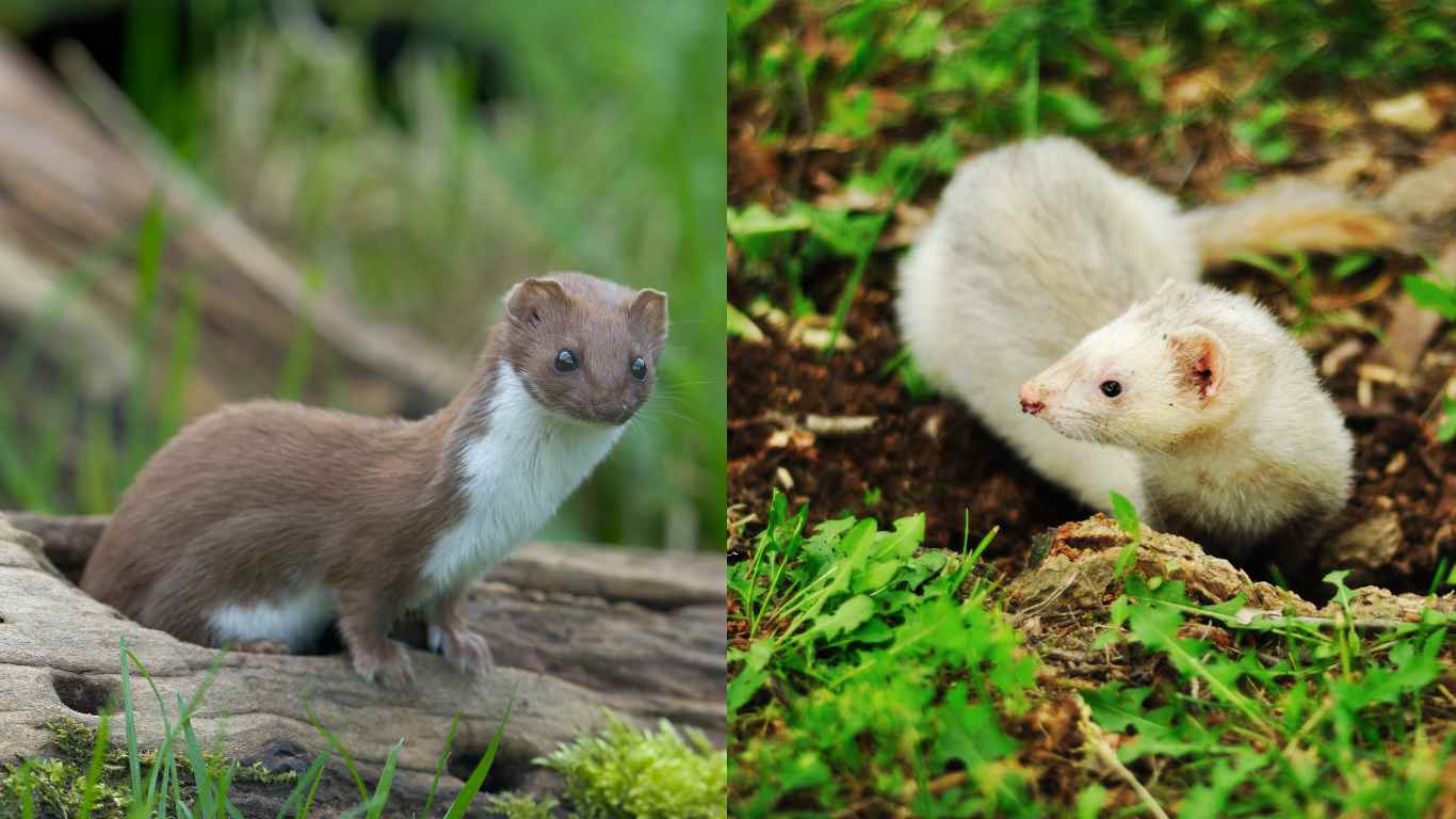 weasels and ferrets