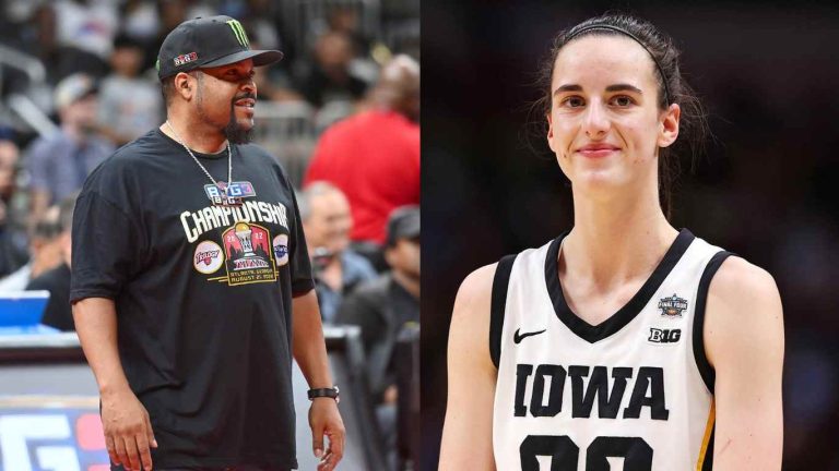 Ice Cube and Caitlin Clark