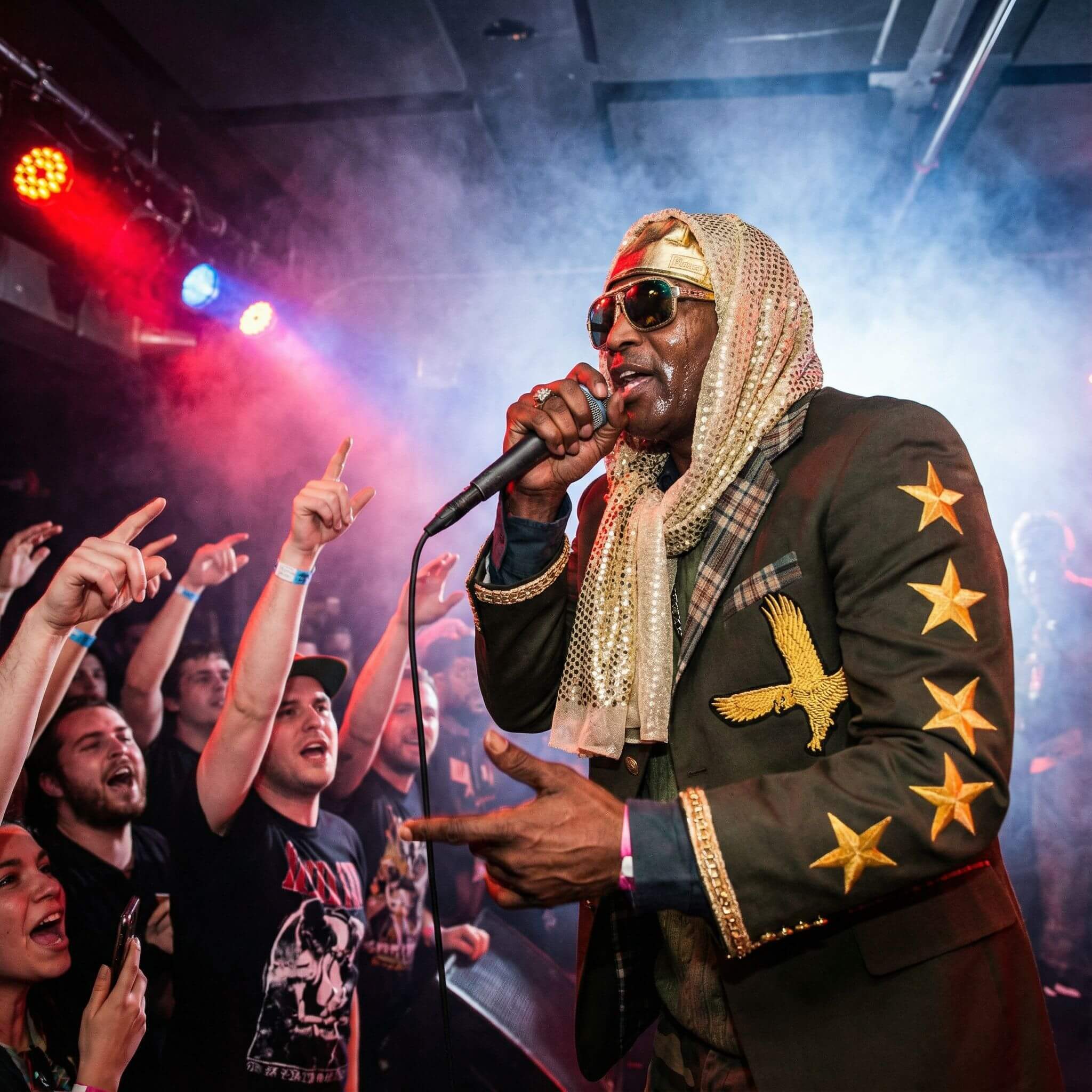 Kool Keith performing live