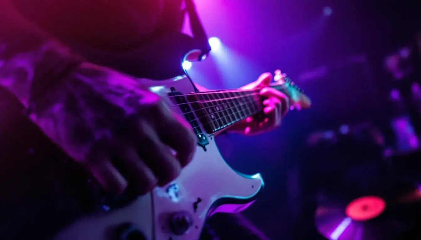 Body Count band songs performed live on stage with heavy metal guitar