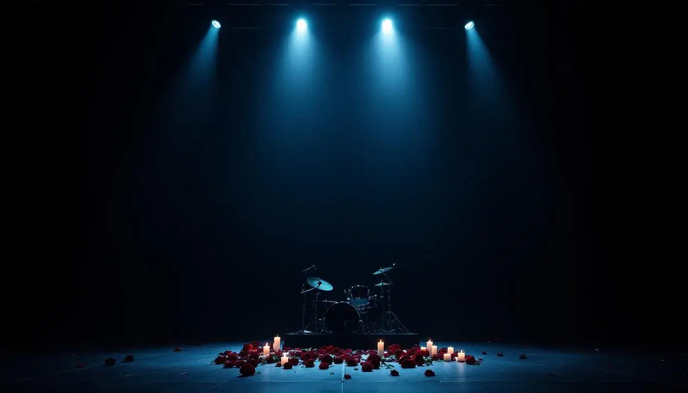 Body Count band memorial tribute to fallen members on stage