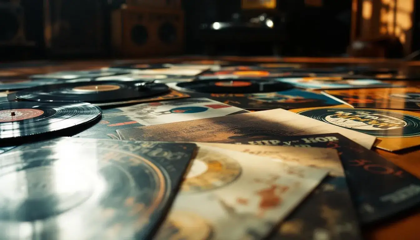 1988 hip-hop vinyl records golden era collection