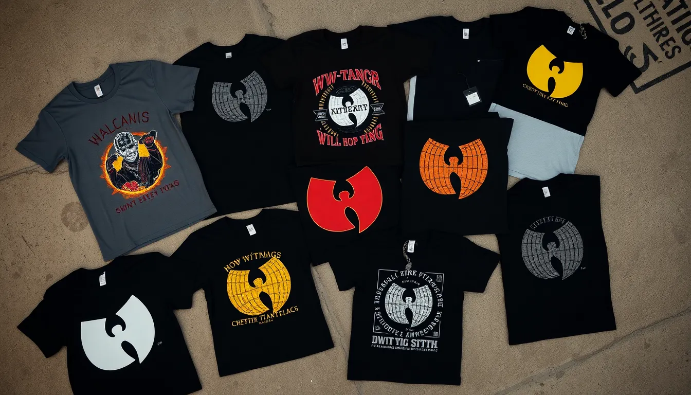 Wu-Tang t-shirts and hoodies for fans