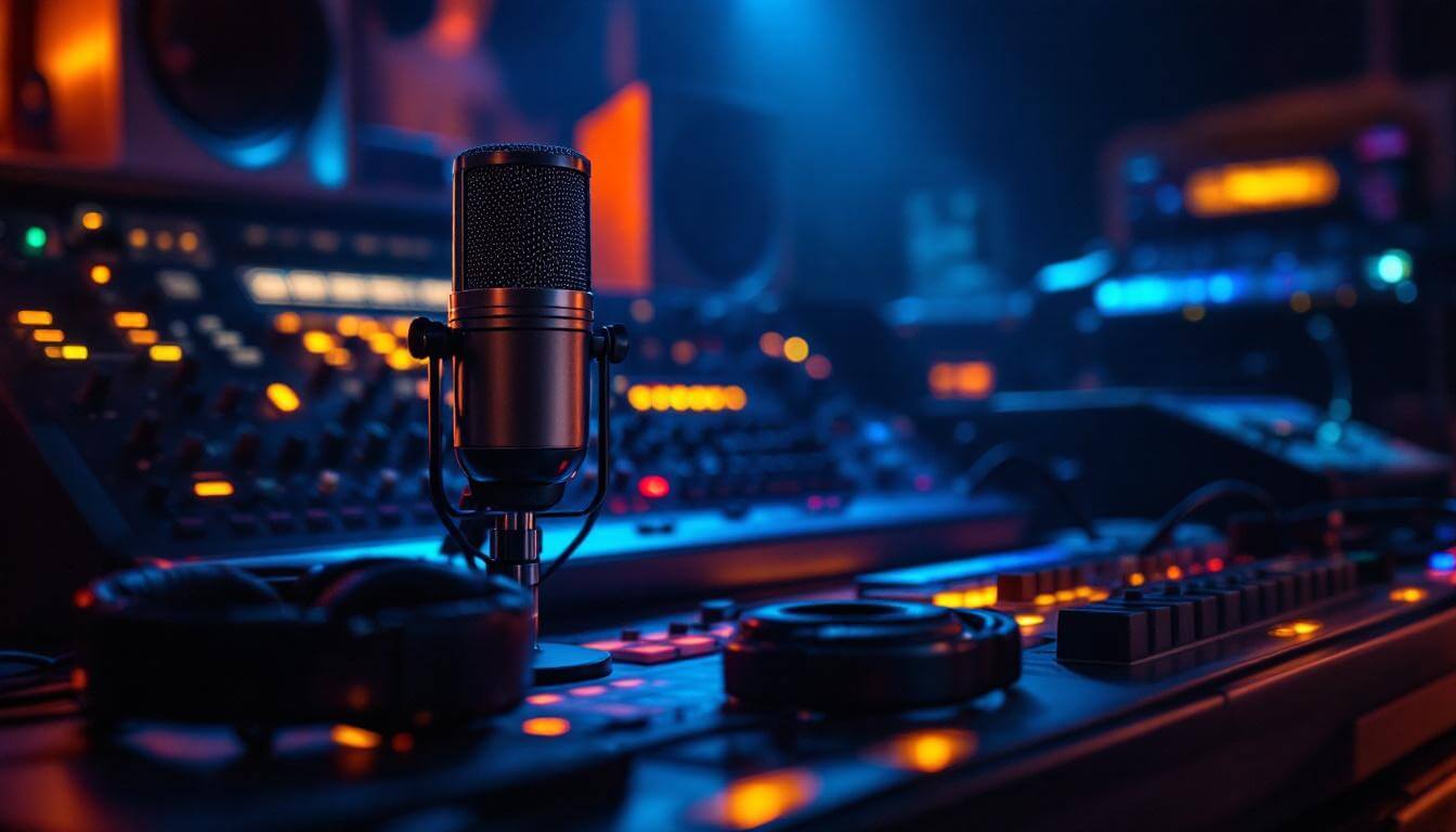 Bizzy Bone and Wish Bone recording in studio