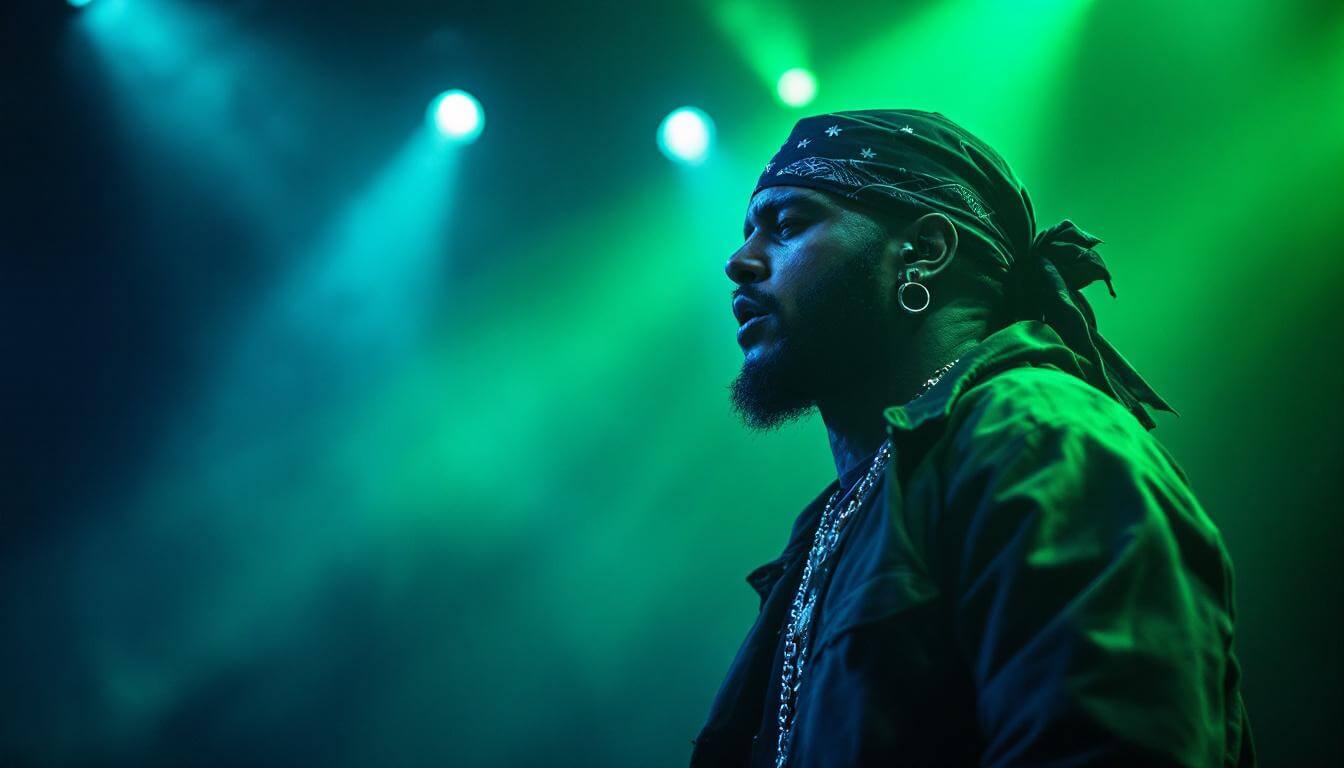 Sen Dog of Cypress Hill performing live with raw energy