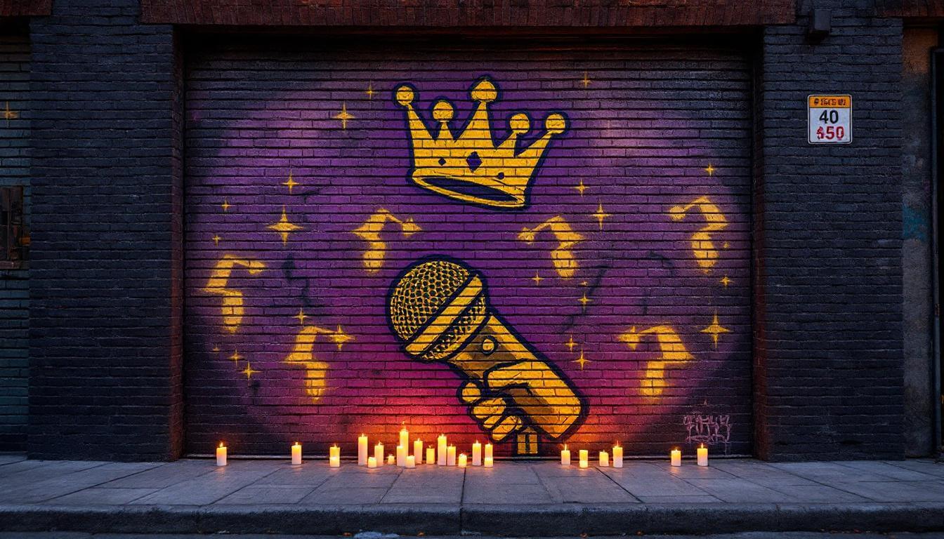 hip-hop memorial tribute street art
