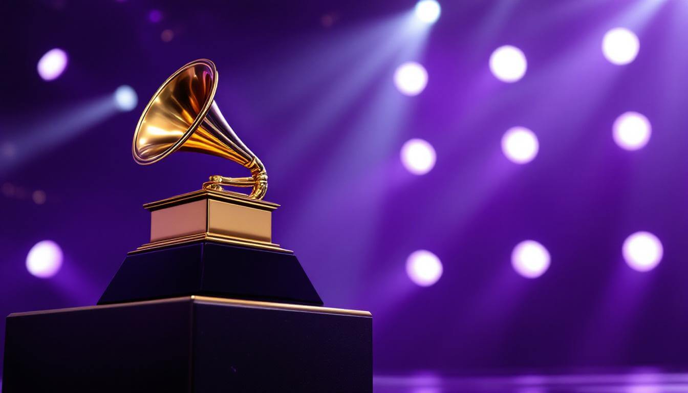 Grammy award ceremony spotlight representing Clipse comeback triumph