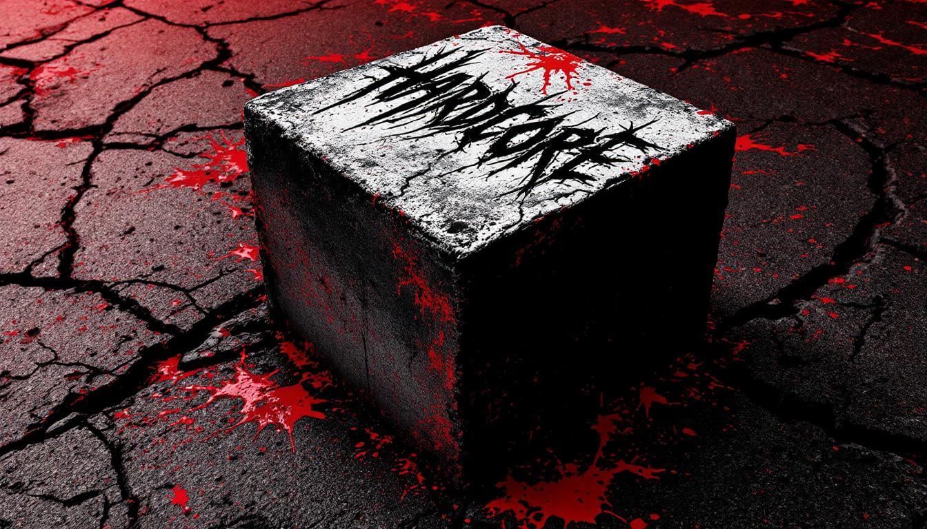 Dark hardcore vinyl record aesthetic representing the Body Count era of Ice-T merch