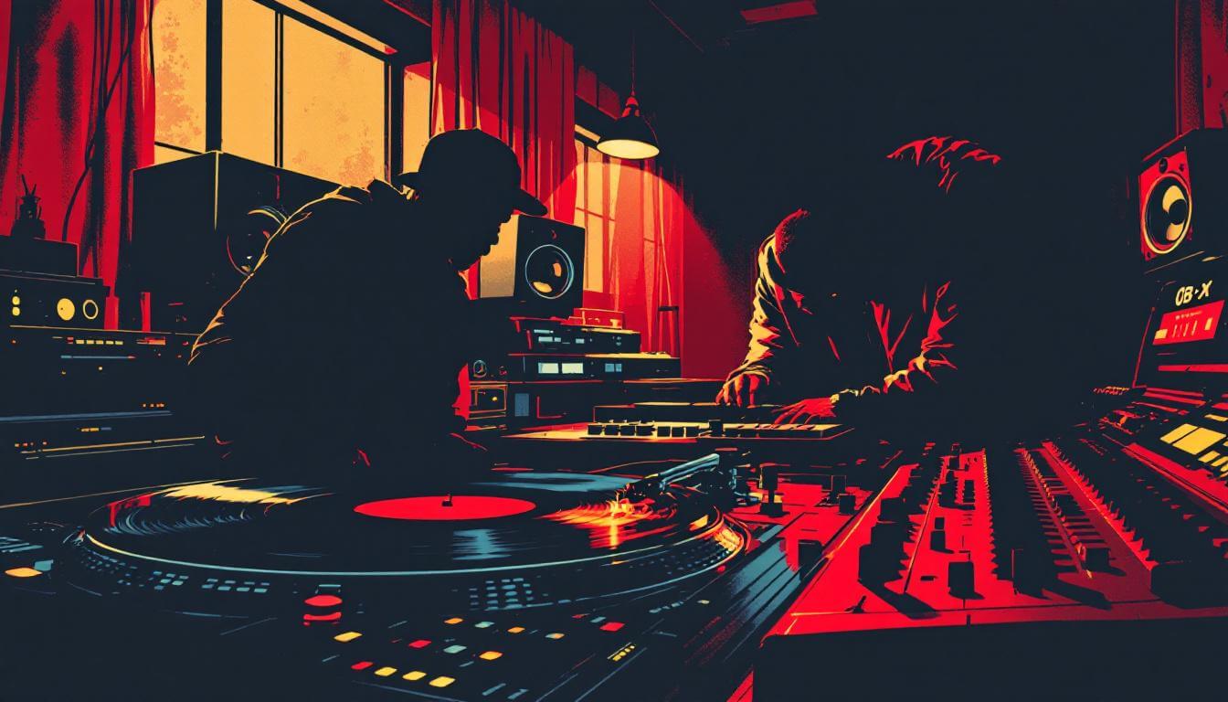 1983 hip-hop studio Coldest Rap session