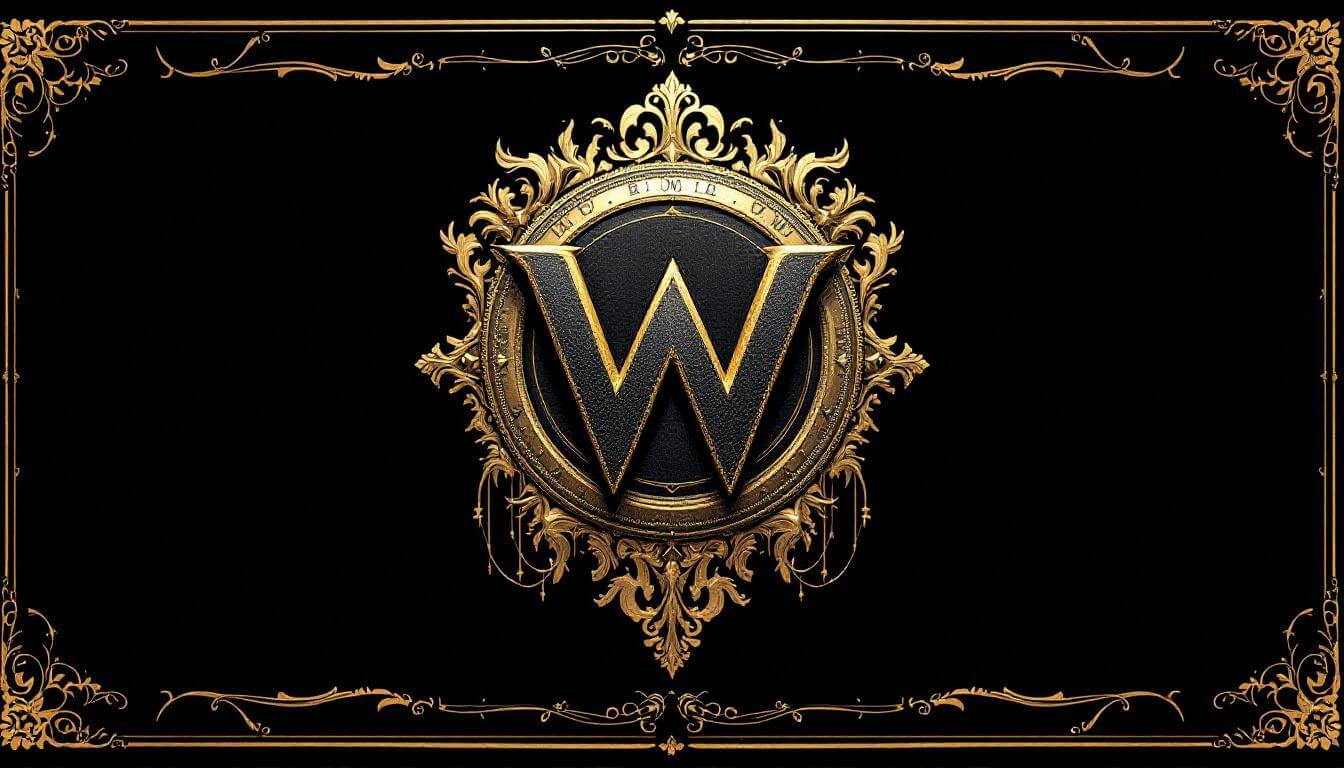 Gold-on-black cinematic Wu-Tang Forever double-album aesthetic