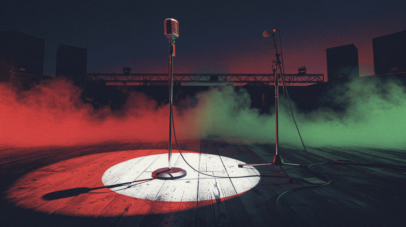 Sen Dog's 1992 Cypress Hill hiatus and return — empty mic on stage