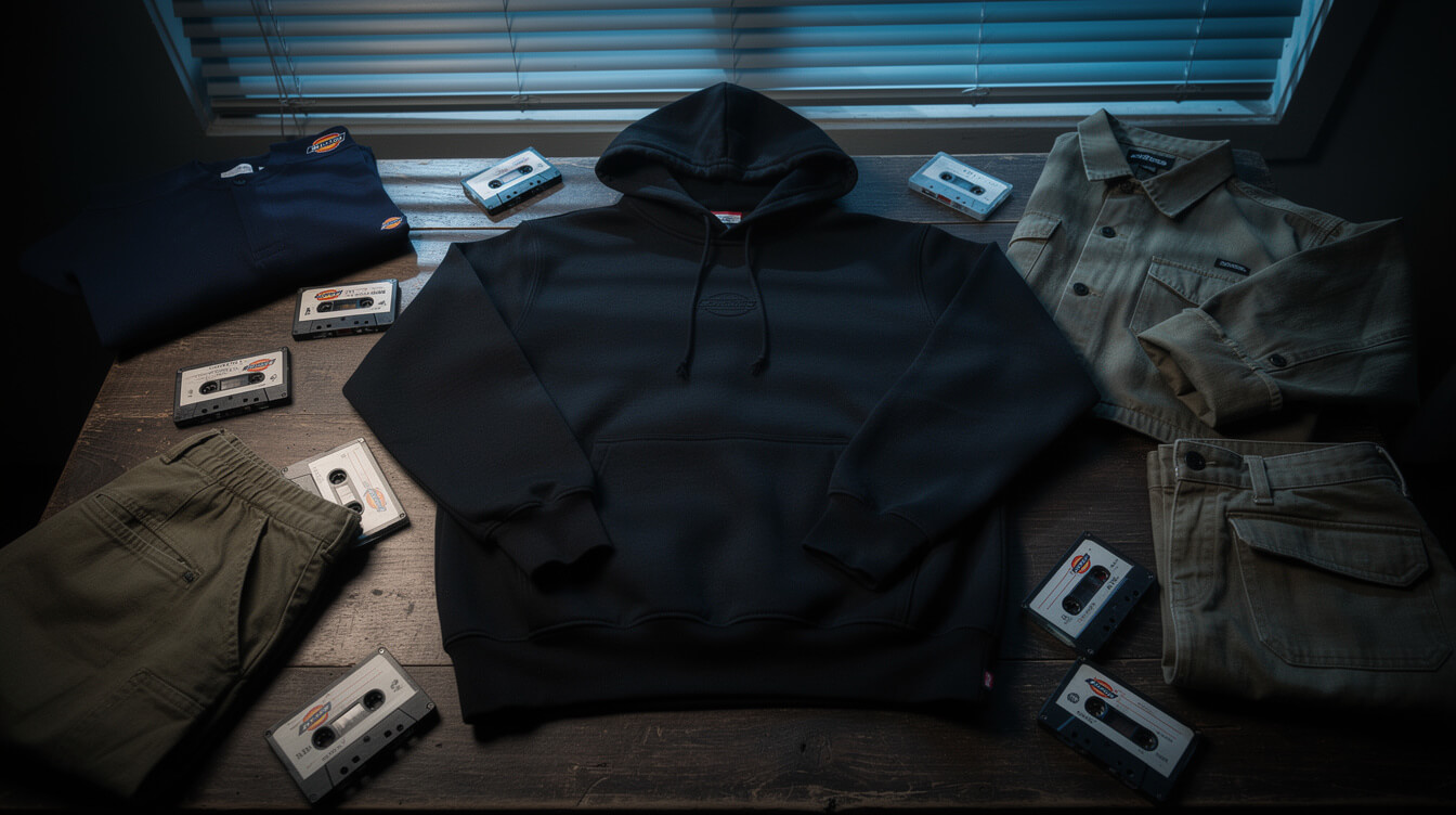 NWA hoodie streetwear flat lay g-funk era
