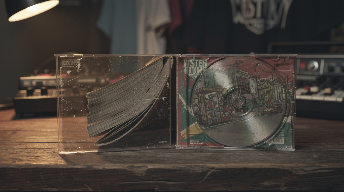 nwa straight outta compton cd 1989 original pressing