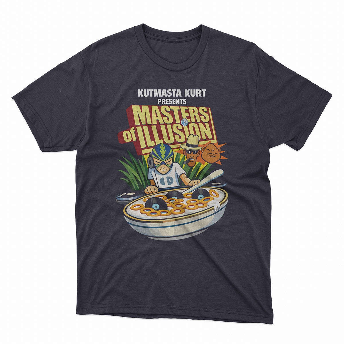 Masters of Illusion T-Shirt — KutMasta Kurt, Kool Keith & Motion Man - Image 2