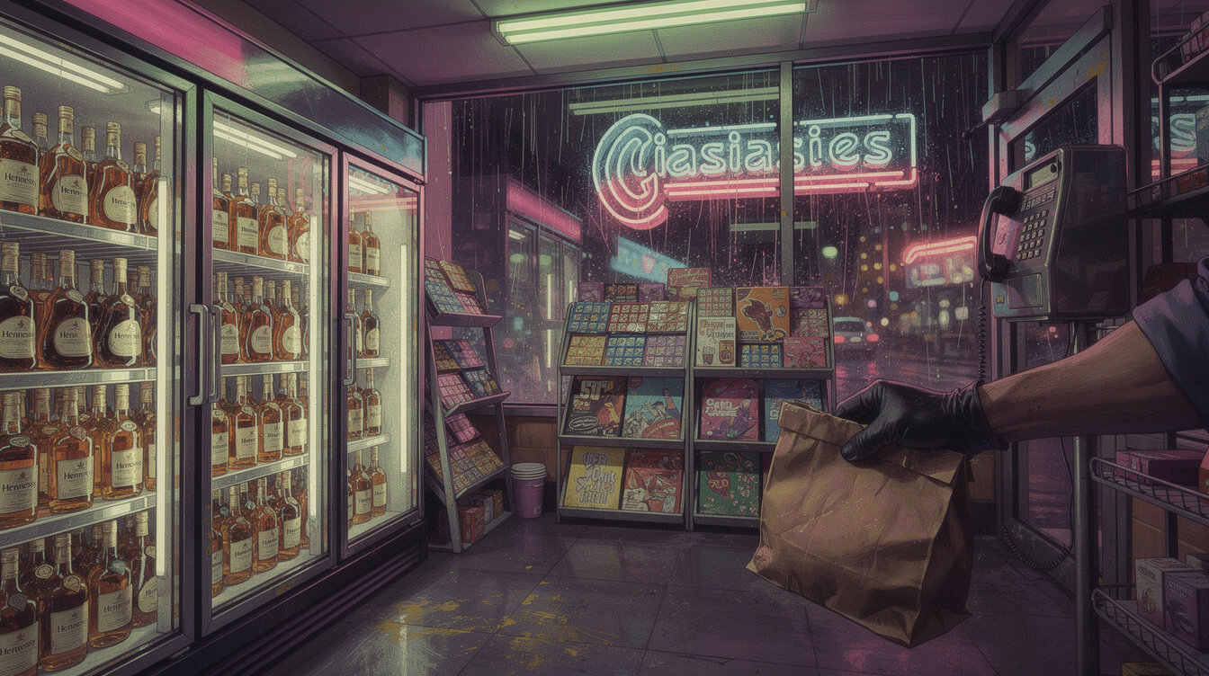 Stapleton corner-store late-night heist scene