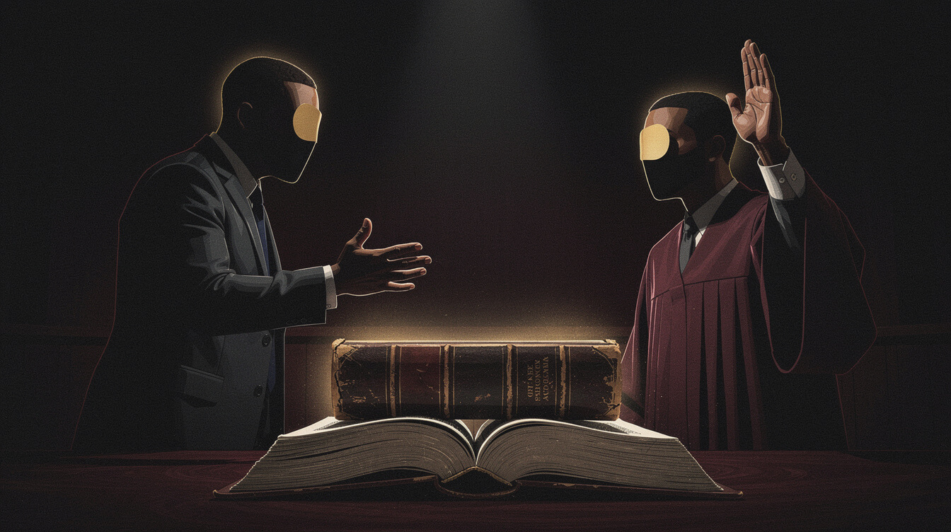 Pusha T prosecutor voice and No Malice witness voice answering each other across Let God Sort Em Out