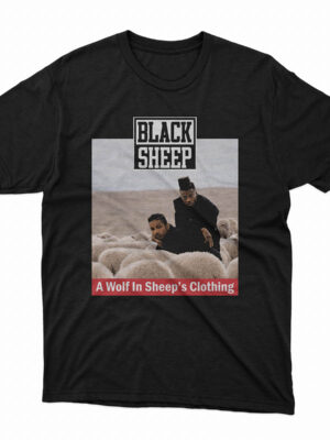 Black Sheep A Wolf In Sheep's Clothing T-Shirt